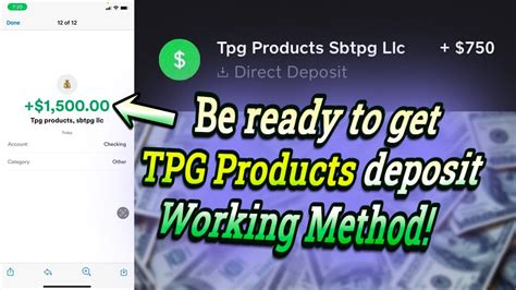 Direct deposit tpg products. Things To Know About Direct deposit tpg products. 